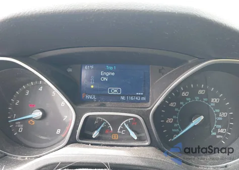 2014 Ford Focus Se from USA, damaged, VIN 1FADP3F24EL346085